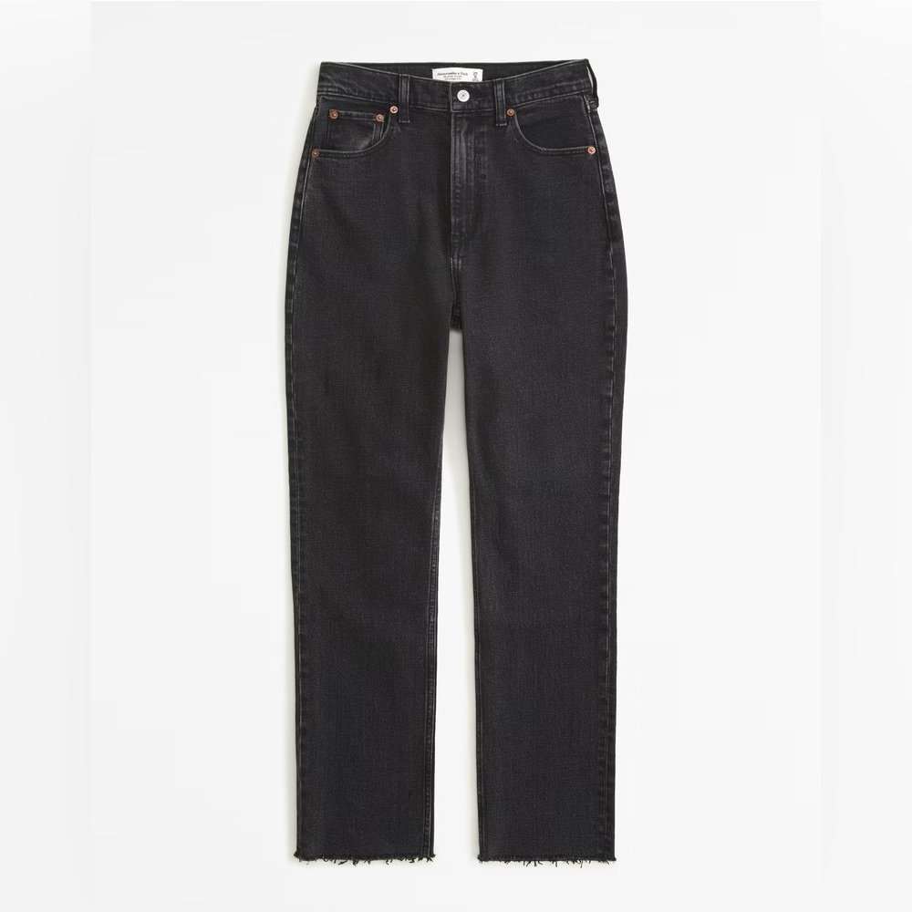 Abercrombie & Fitch The 90s Straight Jeans Curve Love